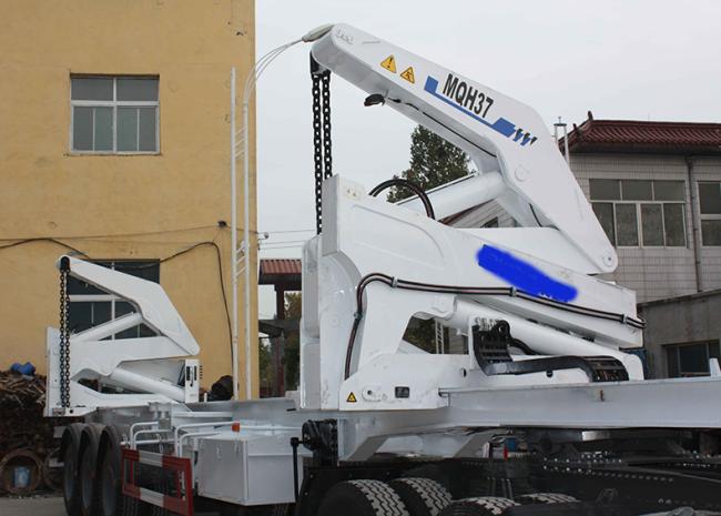 3 Axles 12 weheels container 50 tons heavy duty Van Semi Trailer 2