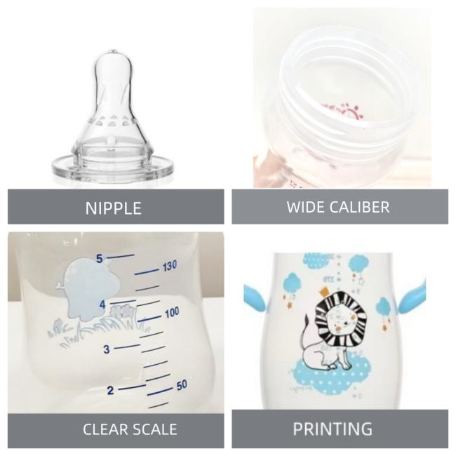 Sundelight feeding bottle close-up view
