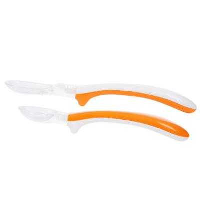 China PP Silicone Tip Baby Spoon for sale