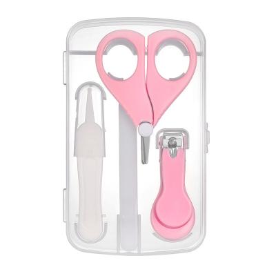 China Stainless Steel Manicure Baby Nail Clipper Set Customized Logo for sale