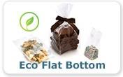 Eco Clear Compostable Flat Bottom Gussets