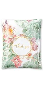 Succulents Thank You mailer
