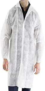 White Lab Coat Disposable Assorted Sizes