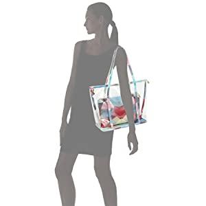 Clear handbag