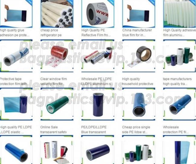 carpet protective film, PE film for window glass safety, mirror safety protective film, PE Plastic Protective Film in Ro 31