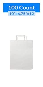 White Bistro Bag