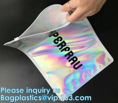 China Anti-Odour Bag, Swimwear Packaging, Custom Shipping Bags, Holographic Slide Zip lockk Bag for sale