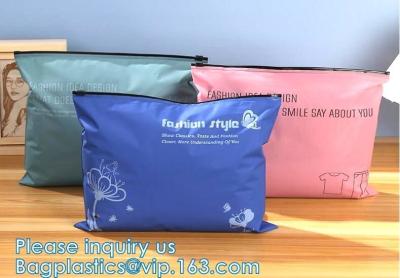 China LOGO design, Side Gusset Bag, Horizontal Pouch, Resealable Slider Zipper Bag, design and production for sale