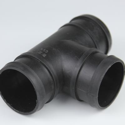China ODM Irrigation Pipe Tee Wear Resistant T Joint Reducer For Vegetables for sale