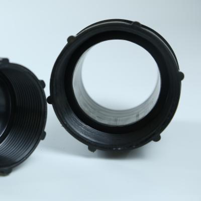 China PE Drip Tape Connectors Customized Drip Tubing Connectors Black for sale