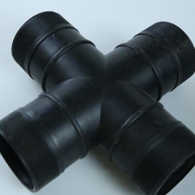 China Corrosion-resistant Water Belt Tee with Drip Irrigation Cross-way UV Resistant for sale