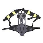 Fire Fighting Silicone Full Face Gas Mask For Breathing Apparatus SCBA Face Mask 4