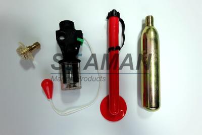 China Re - arming Kit Automatic device Life Jacket Accessories Valve Base Oral Tube Clip for sale