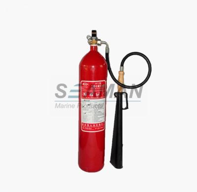 China Portable Marine Carbon Dioxide Fire Extinguisher 7Kgs Stored Pressure for sale