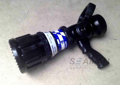China Aluminium Alloy Pistol Grip Adjust Flow Fire fighting Jet / Spray Nozzle for sale