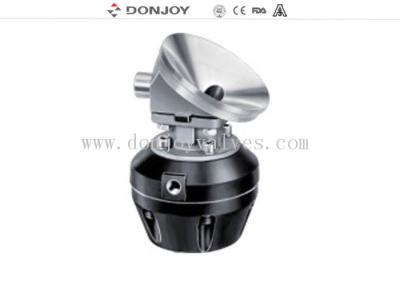 China 2 pulgadas de soldadura 316l tanque neumático de fondo sanitario válvula de diafragma con actuador de plástico en venta