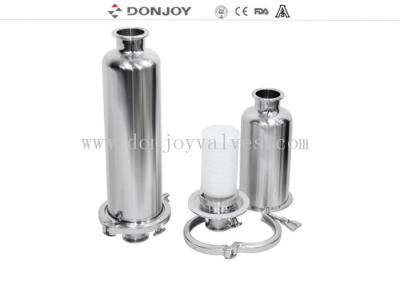 China Food Grade Stainless Steel Tank Parts Sanitary Rebreather With Clamped Connection for sale