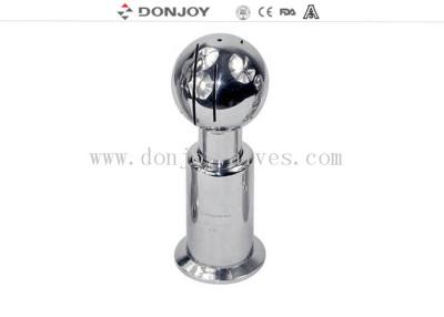 China Bola de limpieza afianzada con abrazadera giratoria sanitray de /spray de la bola del acero inoxidable de DONJOY en venta