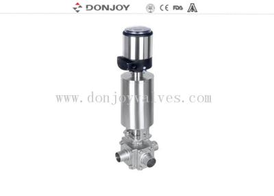 China Pneumatic  three-way Ball Valve with intelligent positioner IL-TOP for sale