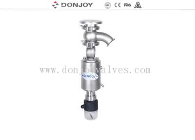 China 1 Inch Pneumatic Tank Bottom Stainless Steel Valve With Position feedback unit F-TOP for sale
