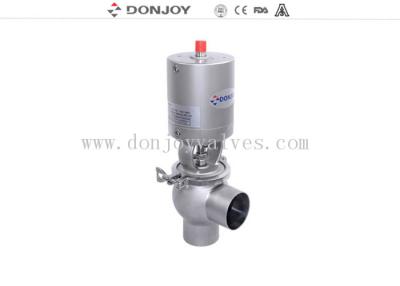 China Sanitary Single Seated Control Valve Pneumatic Operated for sale