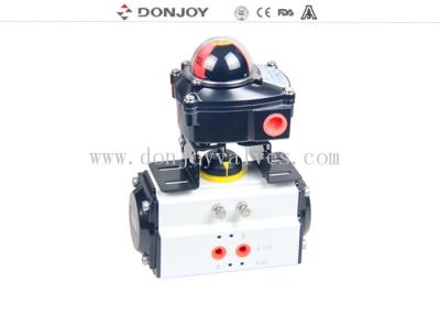 China Air / Eeletric Operation Horizontal Type Actuator Intelligent Valve Positioner Control Head for sale