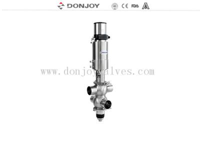 China Donjoy Mixproof  double Seat Valve Double Seat With Intelligent Positioner for sale