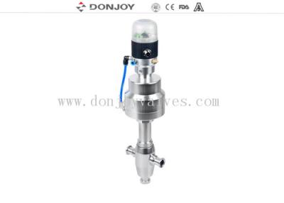 China Pneumatic 3 Way Shut Off Globe Valve With Control Top for sale