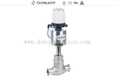 China Pneumatic Globe Control Valve With Valve Controller for regulating for sale