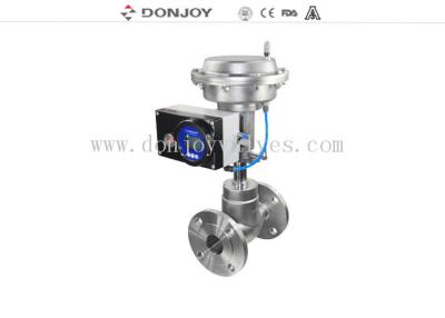 China SS316L / SS304 Sanitary Diaphragm type Regulating Valve  for regulating flow for sale