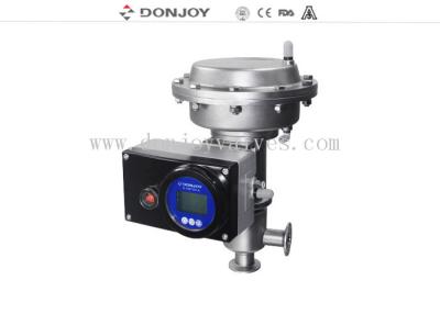 China Donjoy Diaphragm Pneumatic Actuator Regulating Valve with  Intelligent positioner for sale