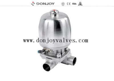China 3 Way Pneumatic Diaphragm Valve For Pharmacy Industry for sale