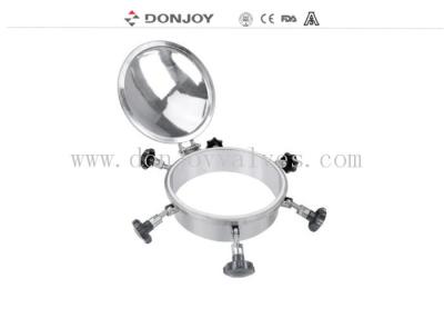 China DONJOY 500mm Round Manhole Cover With Pressure Welded To The Tank for sale