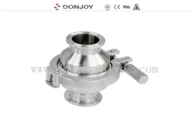 China 3 Inch Clamp Stainless Steel Hydraulic Check Valves For Recover Liquid Loss for sale