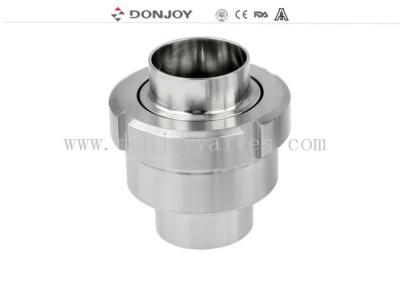 China DN50 Weld Sanitary Check SS304 Spring Return Valve for sale