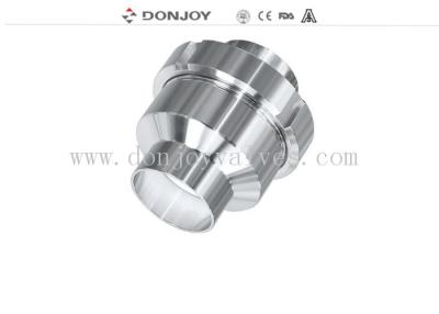 China DIN11851 DN65 soldou válvulas de verificação hidráulicas da gaxeta de NBR à venda