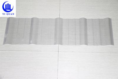 Chine Tuiles claires de serre chaude de toiture de polycarbonate de tuiles transparentes en plastique à vendre