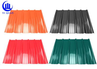 China 3 Layer Heat Insulation Roof Tiles Pvc Anti Heat Roofing Cover for sale