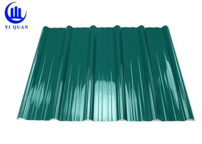 China Pvc Resin Plastic Roof Tiles Anti - Corrosive Multiayer Surface for sale