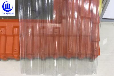 Китай Прозрачный настилая крышу лист освещения неба представления FRP Pantile листов технический продается