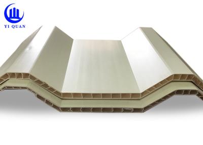 China Custom Length Hollow Twin Wall Roofing Sheets Synthetic Resin for sale
