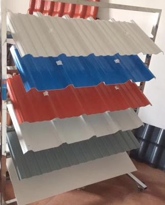 China Light Weight Composite Plastic Spanish Roof Tiles Thamal Resistance for sale