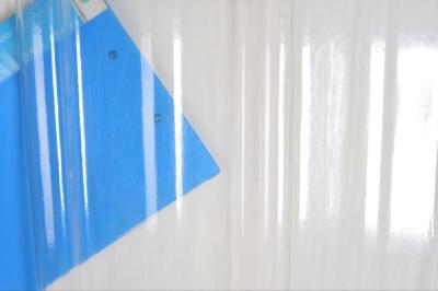 China Waterproof  3mm 4mm FRP Transparent Roofing Sheets for sale