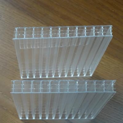 Chine feuilles couvrantes transparentes de cavité de PC de 6mm pour la serre chaude à vendre