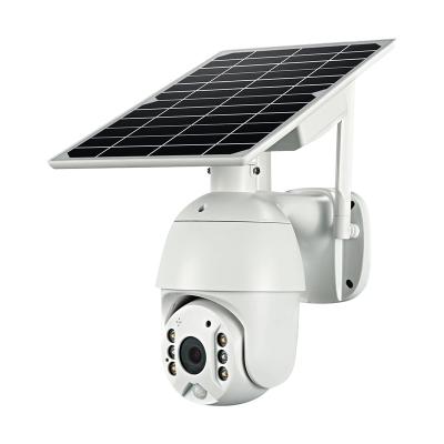 中国 Glomarket Tuya 4G Eu Solar PTZ Camera Two Way Voice Waterproof Night Vision Mode Smart Cctv Camera For Smart Home 販売のため