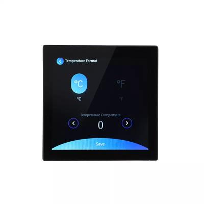 China Gas Furnace Underfloor Heating Tuya Wifi Smart Thermostat With Color Screen à venda