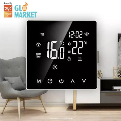 China Glomarket Tuya Wifi Smart Water Electric Floor Thermostat Digital Programmable for sale