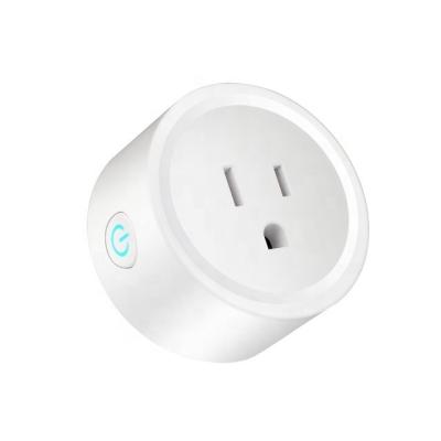 China White 3500W Wifi Controlled Power Outlet 220V Smart Plug Socket for sale
