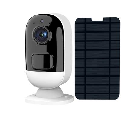 China Glomarket Smart Home Wifi Wireless Camera Low Power 3MP Solar Battery Hd Night Vision WIFI Baby Audio Monitor Camera en venta