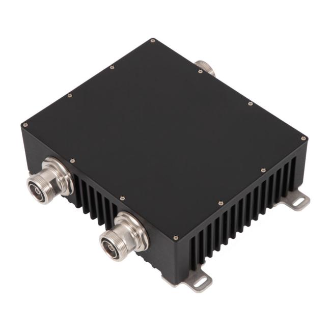 617-3800MHz 2 in 1 out Low Pim Hybrid Coupler RF Hybrid Combiner 150dbc DIN-F